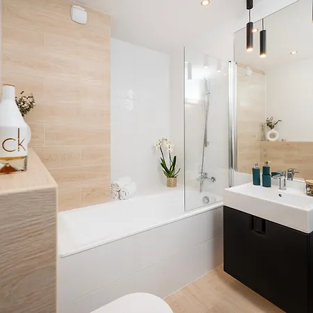 Apartament Manufaktura - Prestiz Z Garazem Podziemnym I Dwoma Lazienkami