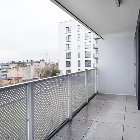 Manufaktura - Prestiż Z Garażem Podziemnym I Dwoma łazienkami Apartament Łódź