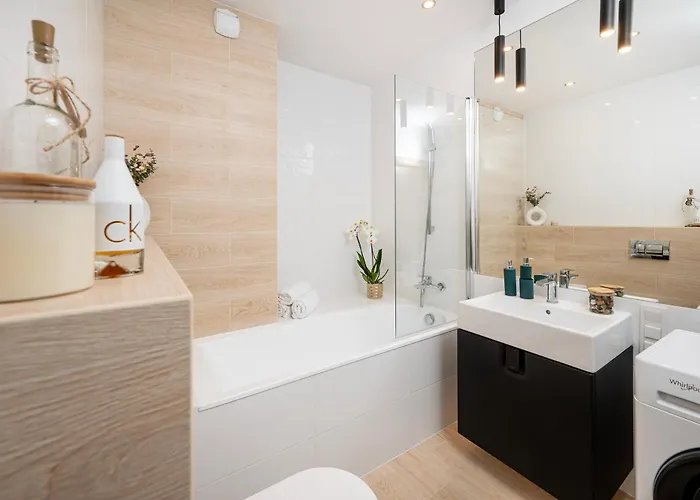 Διαμέρισμα Manufaktura - Prestiz Z Garazem Podziemnym I Dwoma Lazienkami