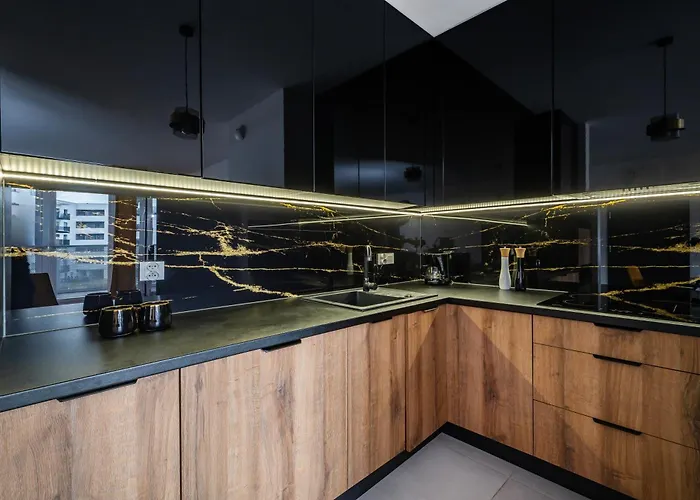 Manufaktura - Prestiz Z Garazem Podziemnym I Dwoma Lazienkami شقة